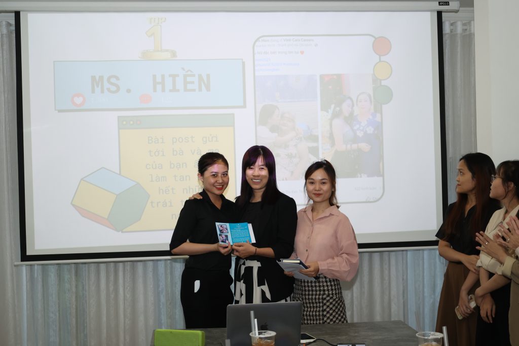 Top 1: Ms. Hiền_Phòng Kinh doanh